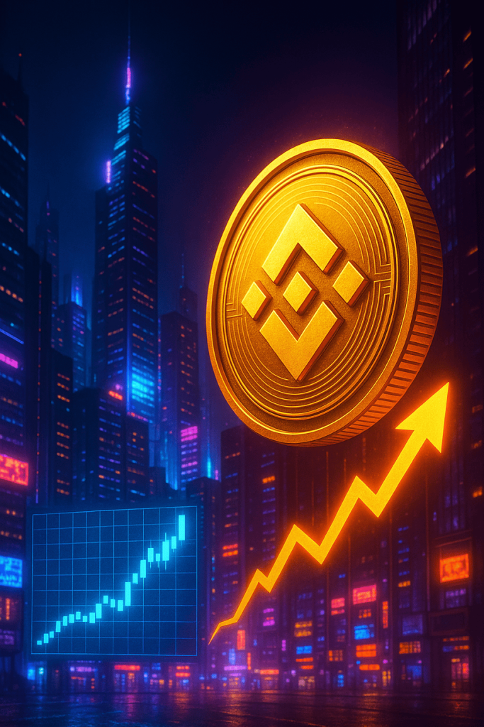 Binance Coin (BNB) Soars 30% Weekly, Overtakes XRP With $1,300 Breakout and Record Chain Activity