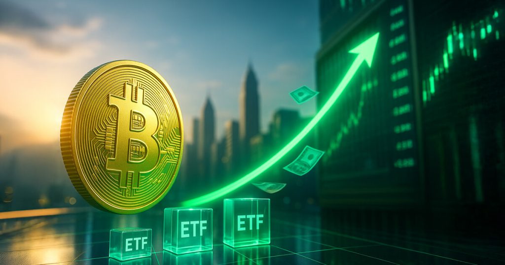 Bitcoin ETFs see record $1.2 billion inflow with BlackRock's IBIT leading the charge