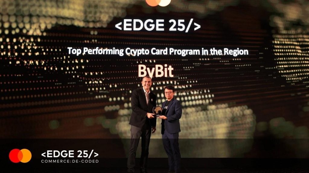 Bybit Card Honored As “the Best Performing Crypto Card” By Mastercard At EDGE 2025 Bybit Card Honored As "the Best Performing Crypto Card" By Mastercard At EDGE 2025