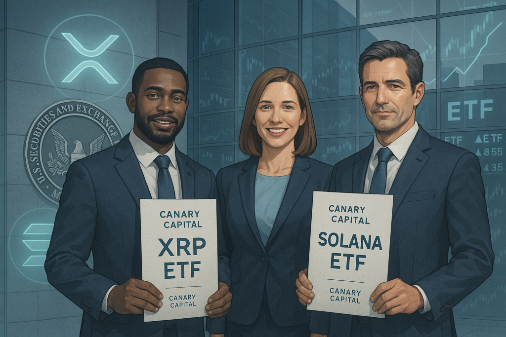 Canary Capital nears SEC approval for XRP and Solana ETFs amid broader crypto ETF momentum