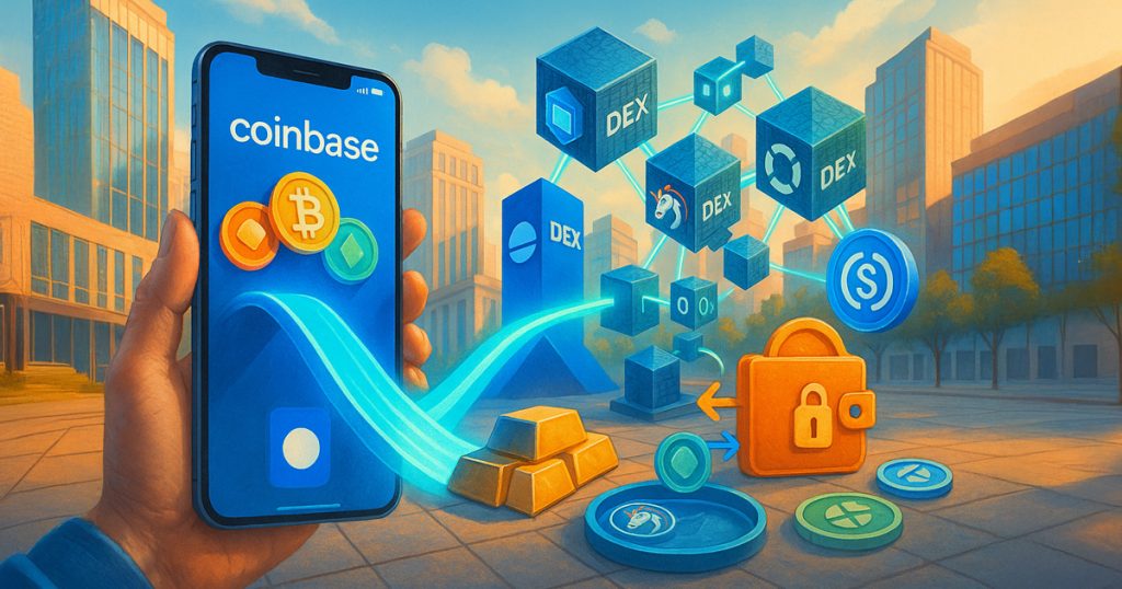 Coinbase brings DEX trading to US users as CEXs go DeFi