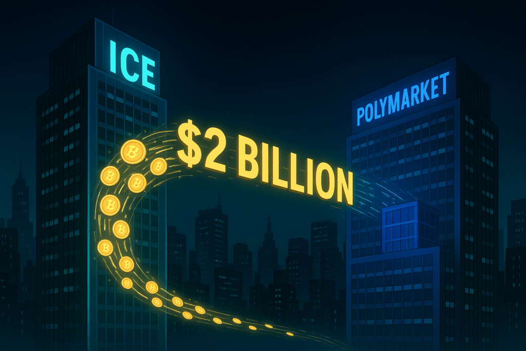 Polymarket Lands $2B Investment from NYSE Owner Polymarket Lands $2B Investment from NYSE Owner