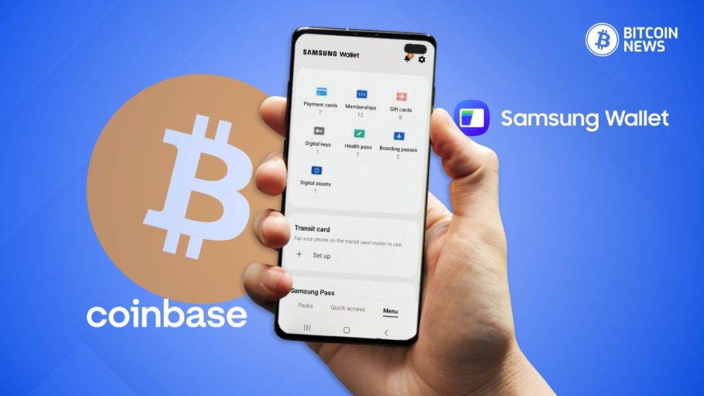 Samsung Wallet and Coinbase Partner Up