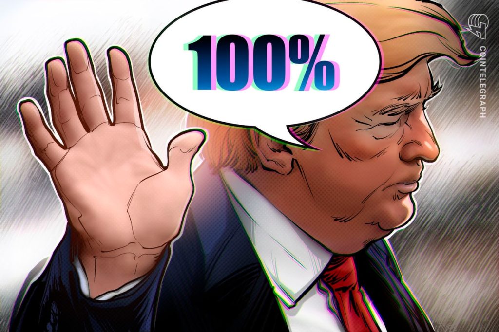 Trump Announces 100% Tariffs on China, Bitcoin Melts Below $110,000