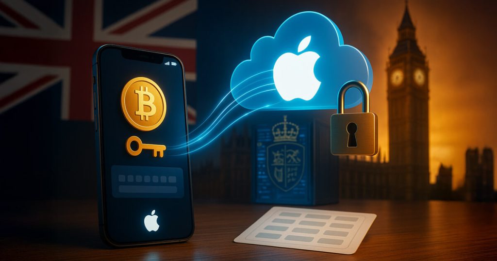 Will Apple give governments Bitcoin private key backups via $80M iCloud backdoor?