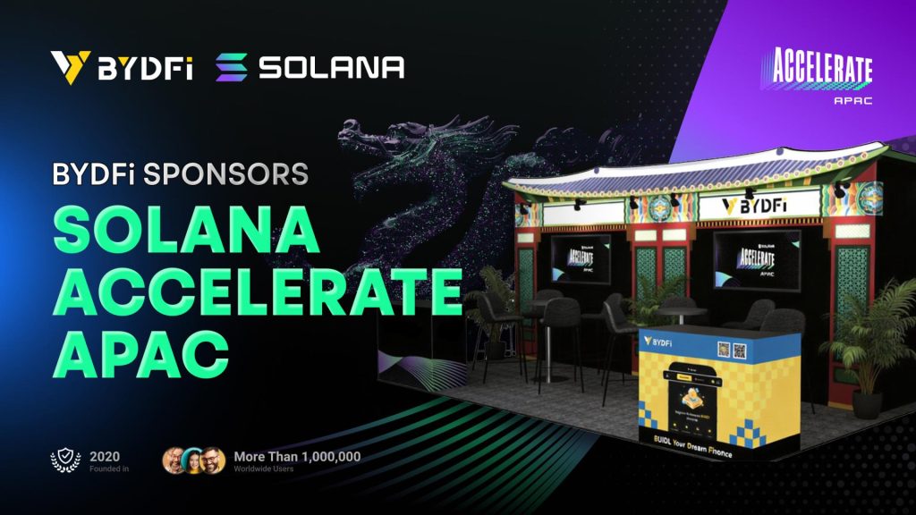 BYDFi Joins Solana Accelerate APAC At Consensus Hong Kong, Expanding Solana Ecosystem Engagement