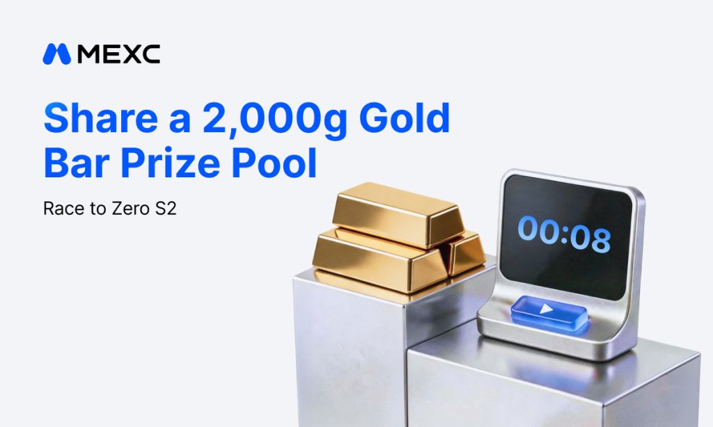 MEXC Launches Race To Zero Season 2 With A 2,000g Gold Bar Prize Pool MEXC Launches Race To Zero Season 2 With A 2,000g Gold Bar Prize Pool