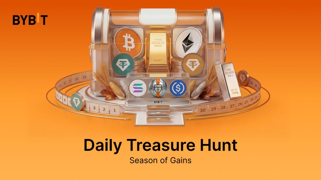 Bybit Launches New Daily Treasure Hunt Season Featuring Football Match Tickets And XAUT Rewards Bybit Launches New Daily Treasure Hunt Season Featuring Football Match Tickets And XAUT Rewards