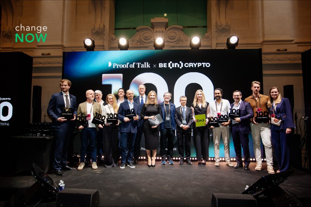 ChangeNOW Wins Best Digital Assets Fintech At The BeInCrypto Institutional 100 Awards 2026 ChangeNOW Wins Best Digital Assets Fintech At The BeInCrypto Institutional 100 Awards 2026