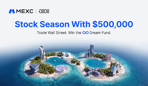 MEXC 0808 debuts as an annual brand event with Stock Season and a $500,000 prize pool MEXC 0808 debuts as an annual brand event with Stock Season and a $500,000 prize pool